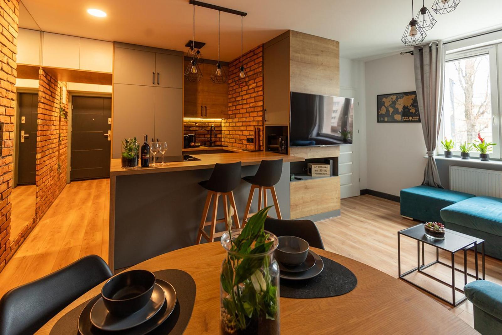 Brick Loft Premium Apartment